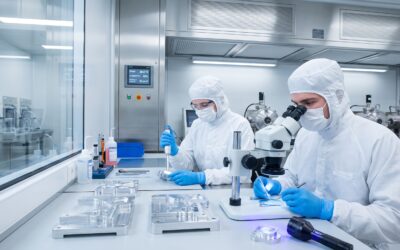 Czyszczenie i pakowanie detali w Cleanroomie – dlaczego holenderski High-Tech wymaga sterylności po obróbce CNC?